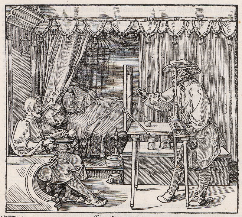 Dürer, Albrecht: Underweysung der messung. Erster Druck der EA - Image 4 of 5