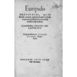 Euripides: Tragoediae, quae hodie extant, omnes