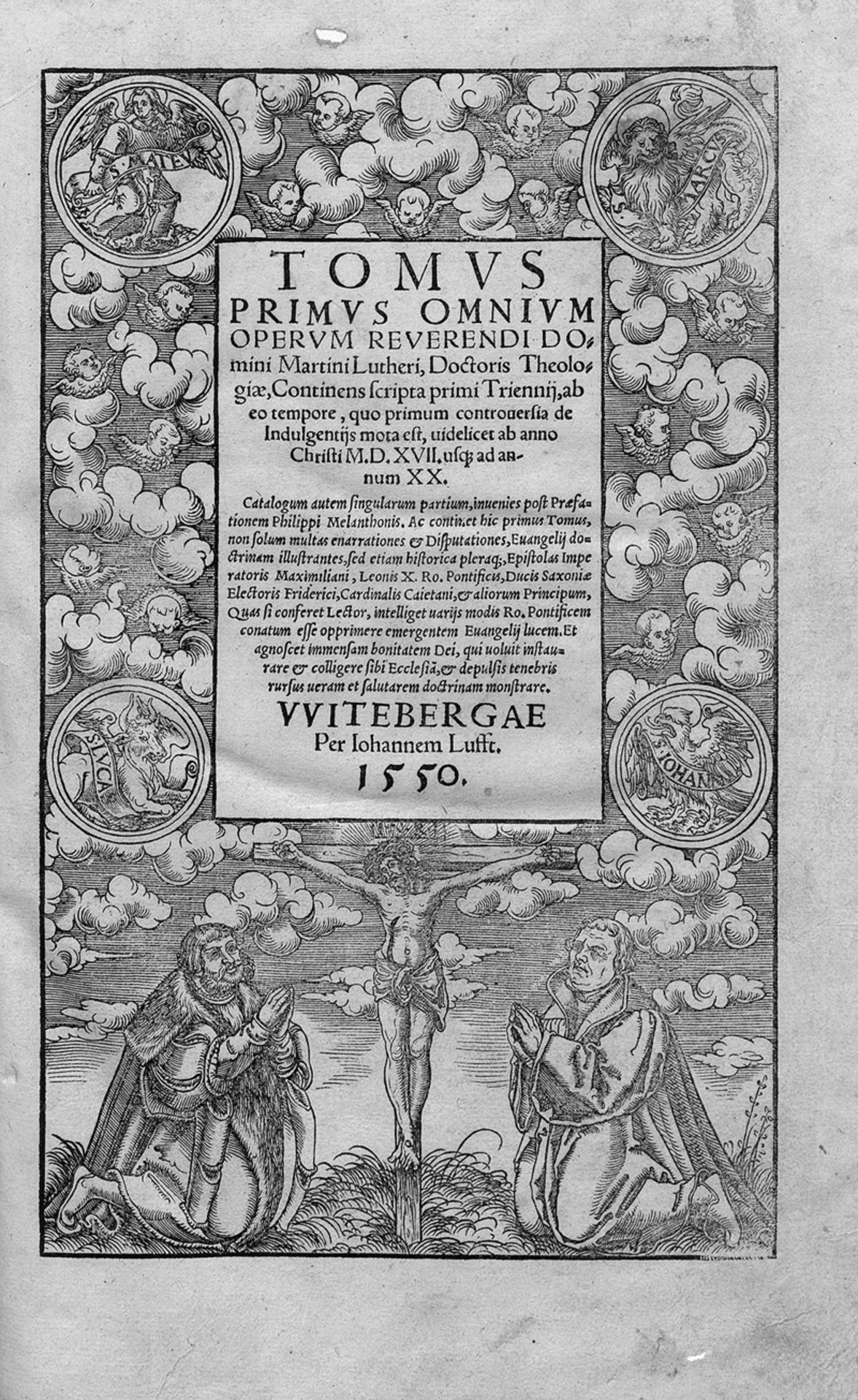 Luther, Martin: Tomus primus omnium operum