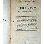 Sieyès, Emmanuel Joseph: Qu'est-ce que le tiers-état?