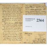 Gruson, Johann Philipp: Brief 1793 an den Verleger Franke