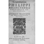 Melanchthon, Philipp: Grammatica recognita et locupletata.