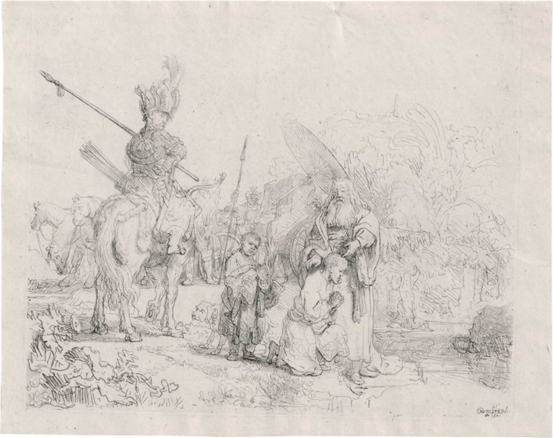 Rembrandt Harmensz. van Rijn: Die Taufe des Kämmerers