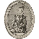 Goltzius, Hendrick: Bildnis der Gräfin Françoise van Egmont