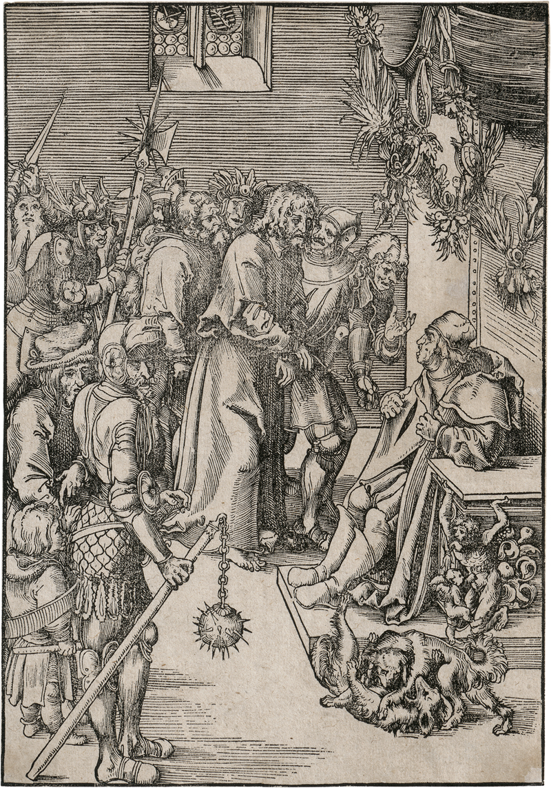 Cranach d. Ä., Lucas: Christus vor Kaiphas; Christus vor Herodes