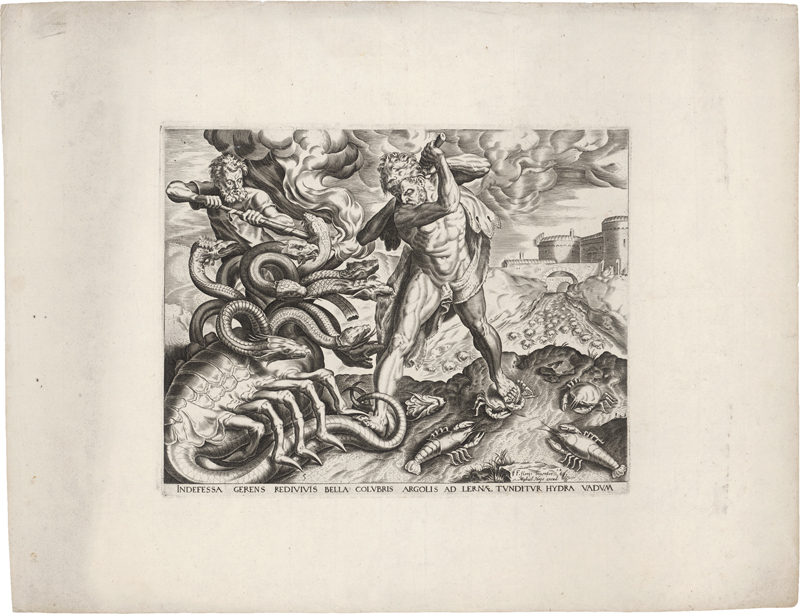 Cort, Cornelis - nach: Die Taten des Herkules
