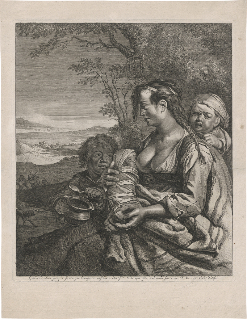 Visscher, Cornelis: Die Zigeunerin