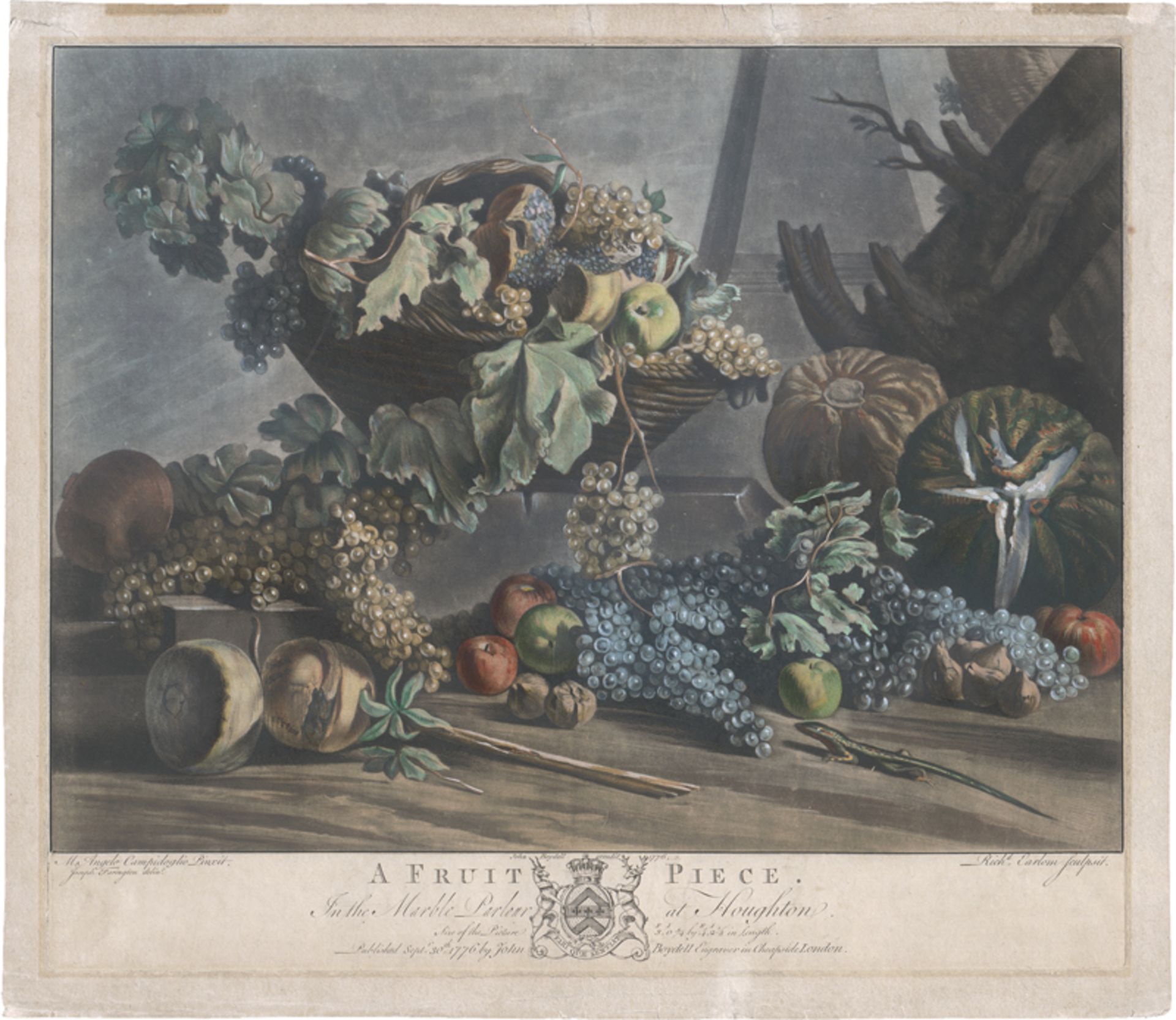 Earlom, Richard: A fruit piece