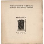 Wiener Secession: Ver Sacrum. Mittheilungen der Vereinigung Bildender Küns...