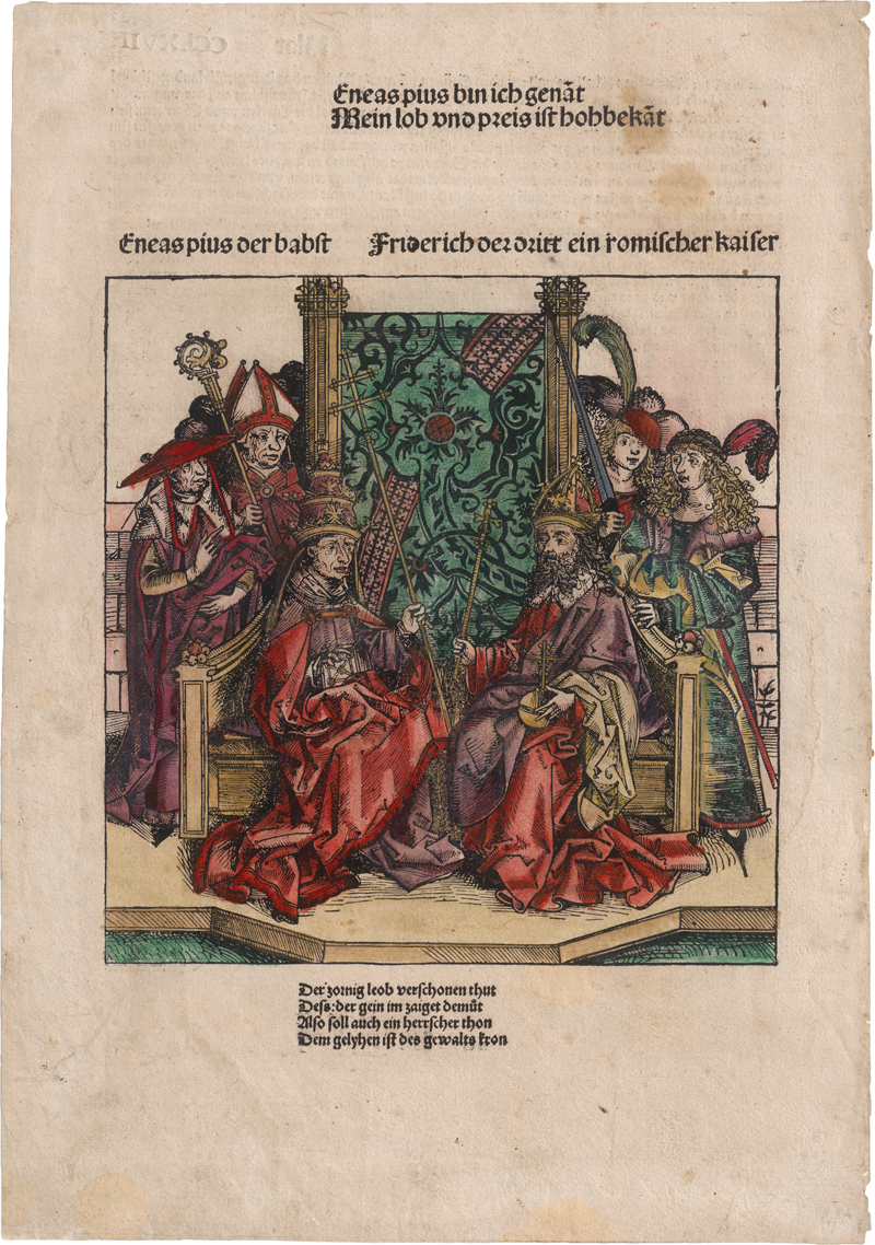 Wolgemuth, Michael: Papst Pius II. und Kaiser Friedrich III.