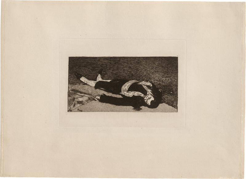 Manet, Edouard: Le torero mort