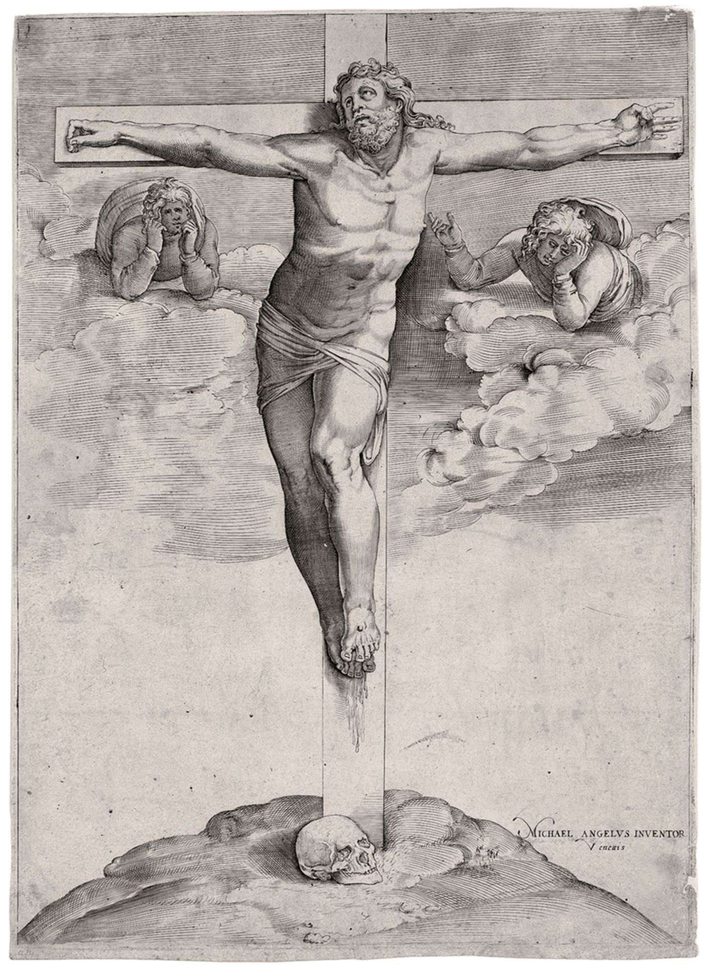 Franco, Giovanni Battista: Christus am Kreuz