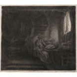 Rembrandt Harmensz. van Rijn: Der hl. Hieronymus im Zimmer