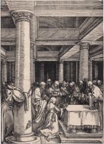 Dürer, Albrecht: Die Darstellung im Tempel