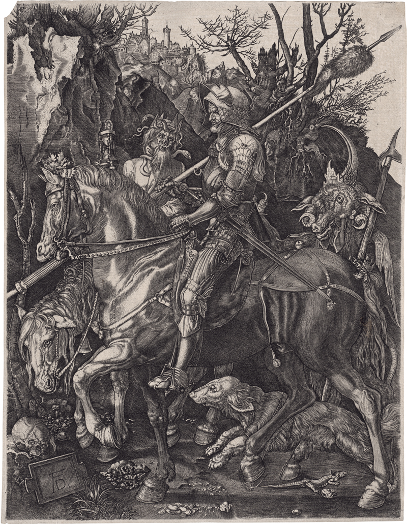 Dürer, Albrecht - nach: Ritter, Tod und Teufel