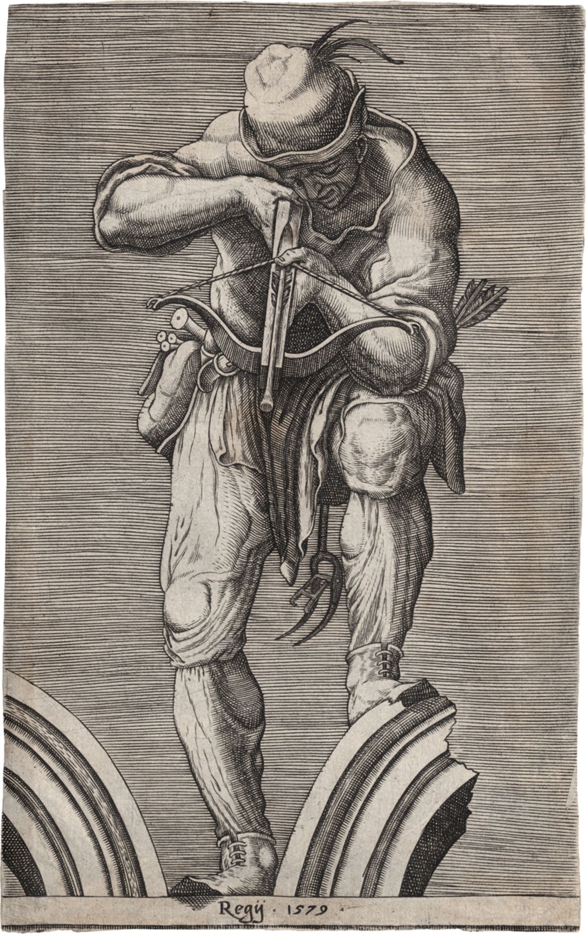Santis, Orazio de - zugeschrieben: Der Bogenschütze