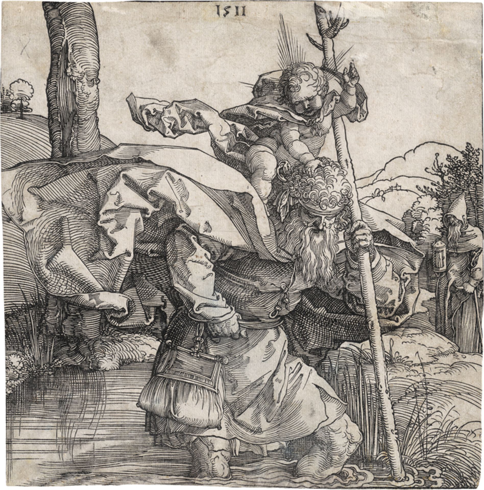 Dürer, Albrecht: Der hl. Christophorus