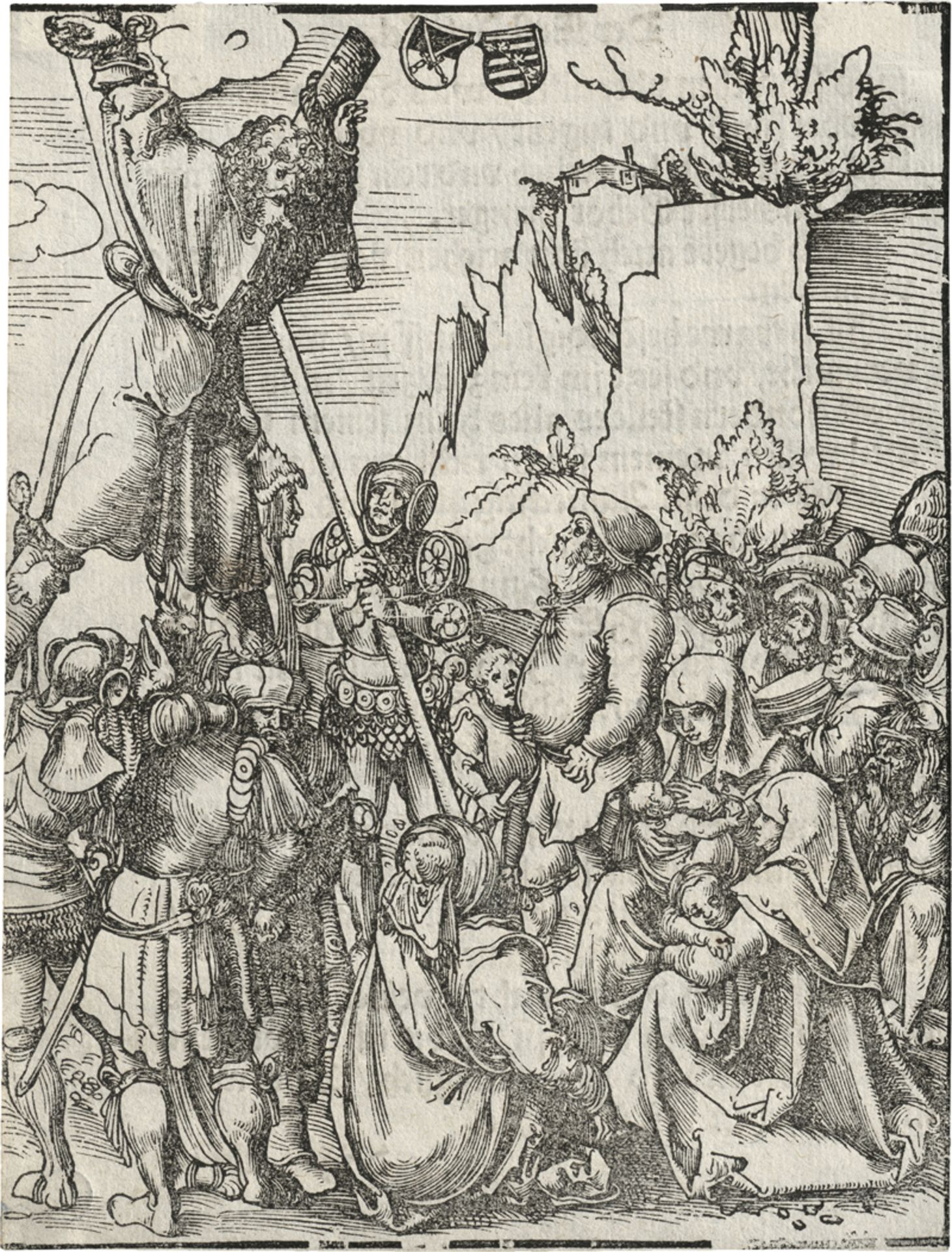 Cranach d. Ä., Lucas: Das Martyrium des hl. Andreas; Das Martyrium des hl. Jak...