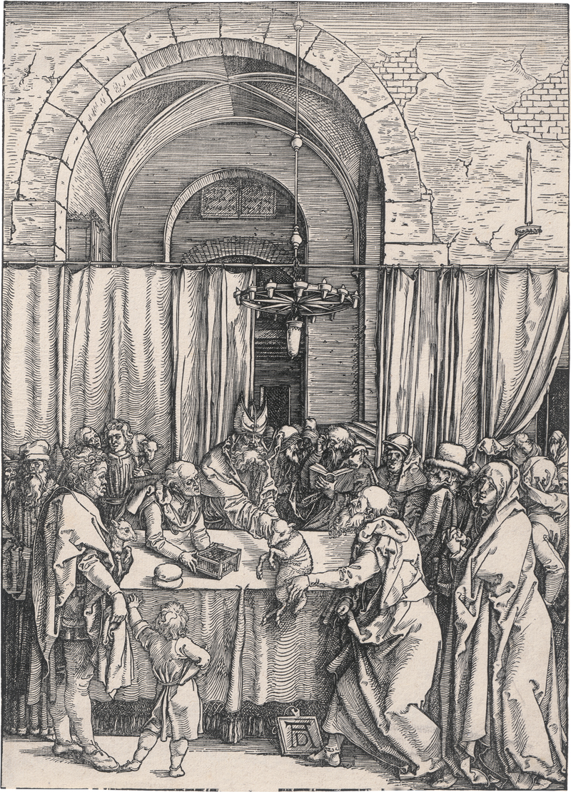 Dürer, Albrecht: Joachim wird vom Hohepriester zurückgewiesen