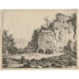 Noort IV, Johannes van: Landschaft mit dem Sibyllentempel
