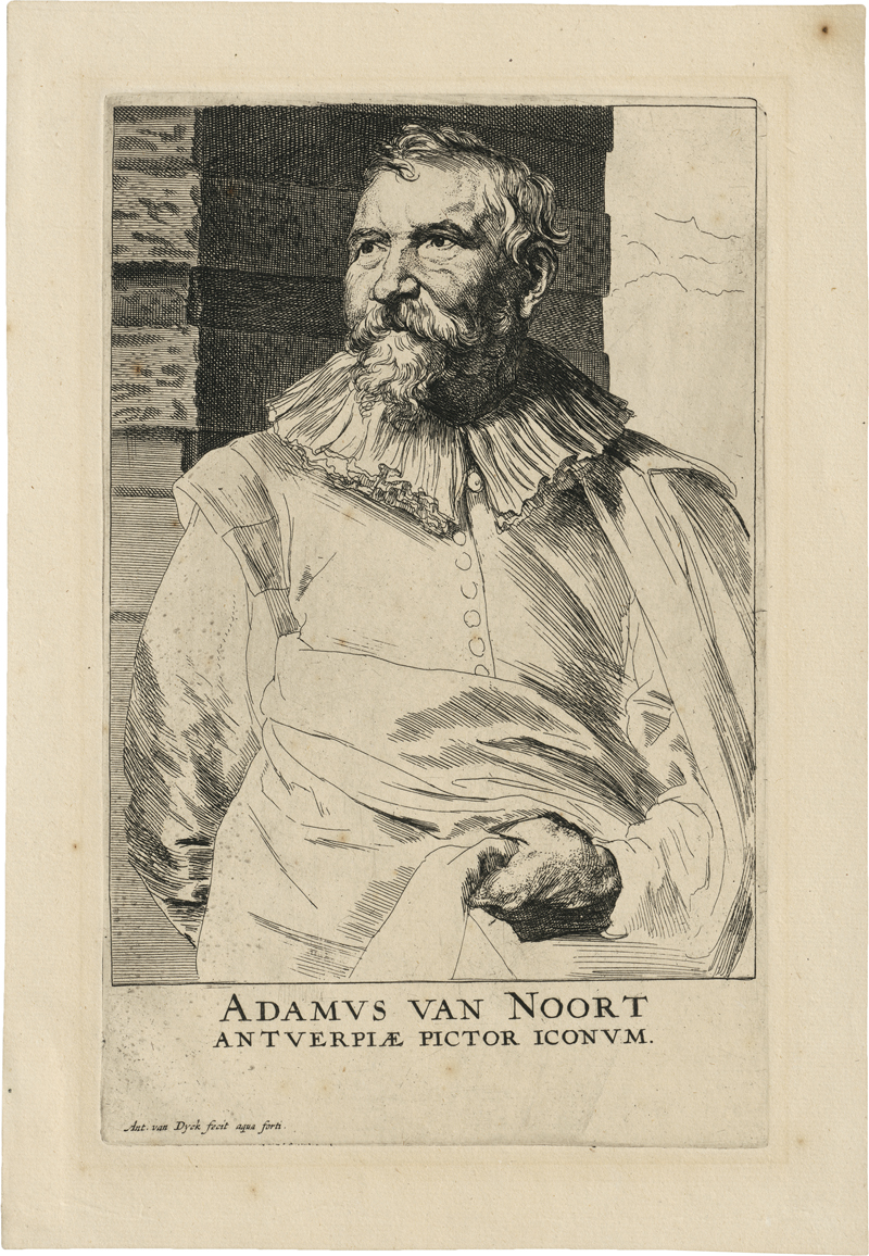 Dyck, Anthony van: Bildnis des Malers Adam van Noort