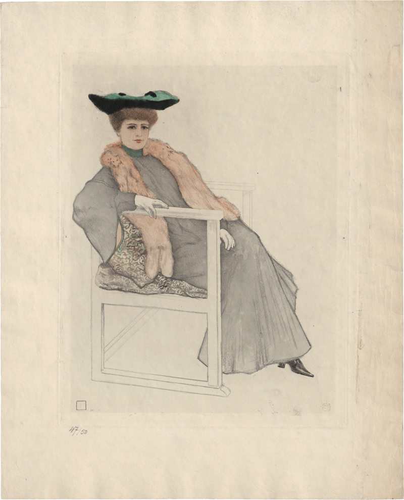 Rassenfosse, Armand: Femme assise