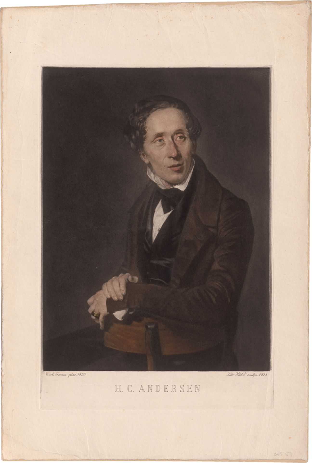 Ilsted, Peter: Bildnis Hans Christian Andersen