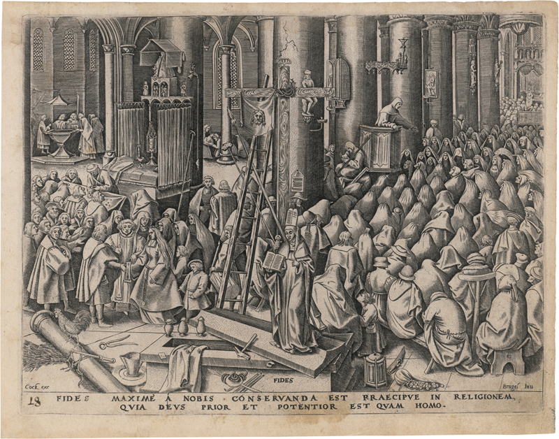 Bruegel d. Ä., Pieter - nach: Die sieben Tugenden