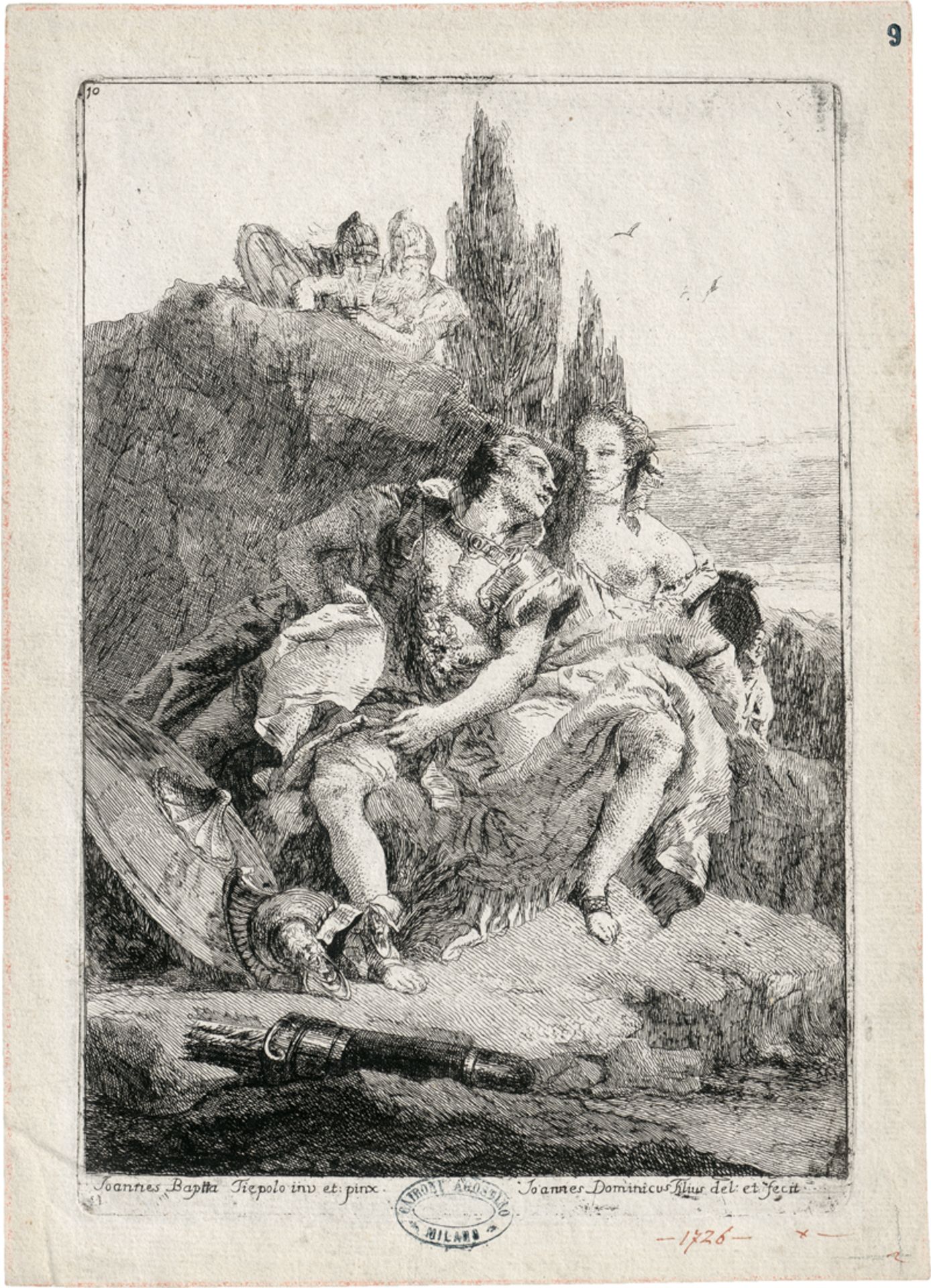 Tiepolo, Giovanni Domenico: Gli Amori di Rinaldo e Armida