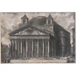 Piranesi, Giovanni Battista: Veduta del Pantheon d'Agrippa