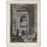 Volpato, Giovanni: Das Grabmal des Francesco Algarotti auf dem Campo Santo ...