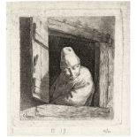 Bega, Cornelis: Der Bauer am Fenster