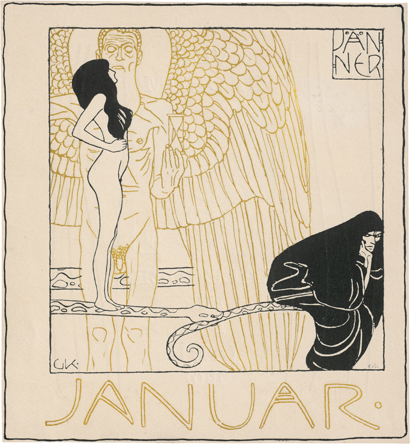 Wiener Secession: Ver Sacrum: Kalender für das Jahr 1901.