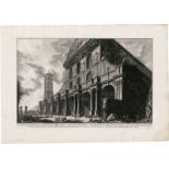 Piranesi, Giovanni Battista: Veduta della Basilica di S. Paolo fuor delle mura