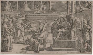 Caraglio, Jacopo: Das Martyrium der hl. Paulus und Petrus