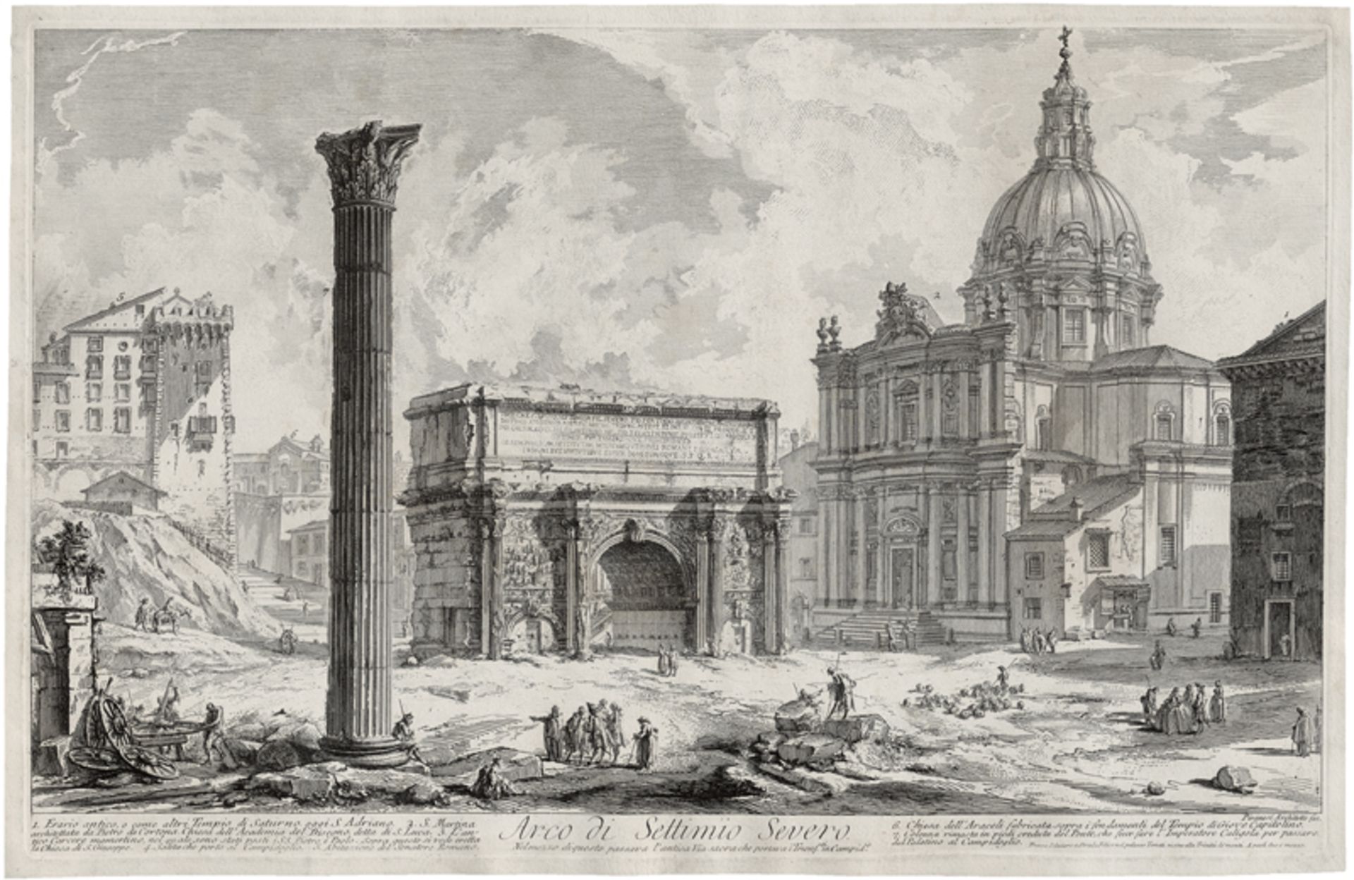 Piranesi, Giovanni Battista: Arco di Settimo Severo