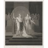 Pfeiffer, Carl Hermann: Napoleon und Marie Louise im kaiserlichen Ornat