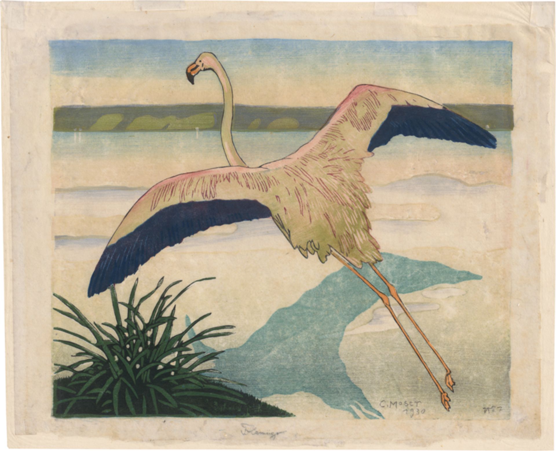 Moser, Carl: Flamingo