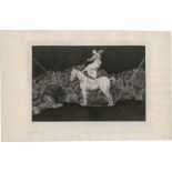 Goya, Francisco de: Una Reina del Circo (Disparate Puntual).