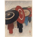 Capelari, Friedrich: Les parapluis japonais