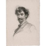 Rajon, Paul Adolphe: Porträt James McNeill Whistler