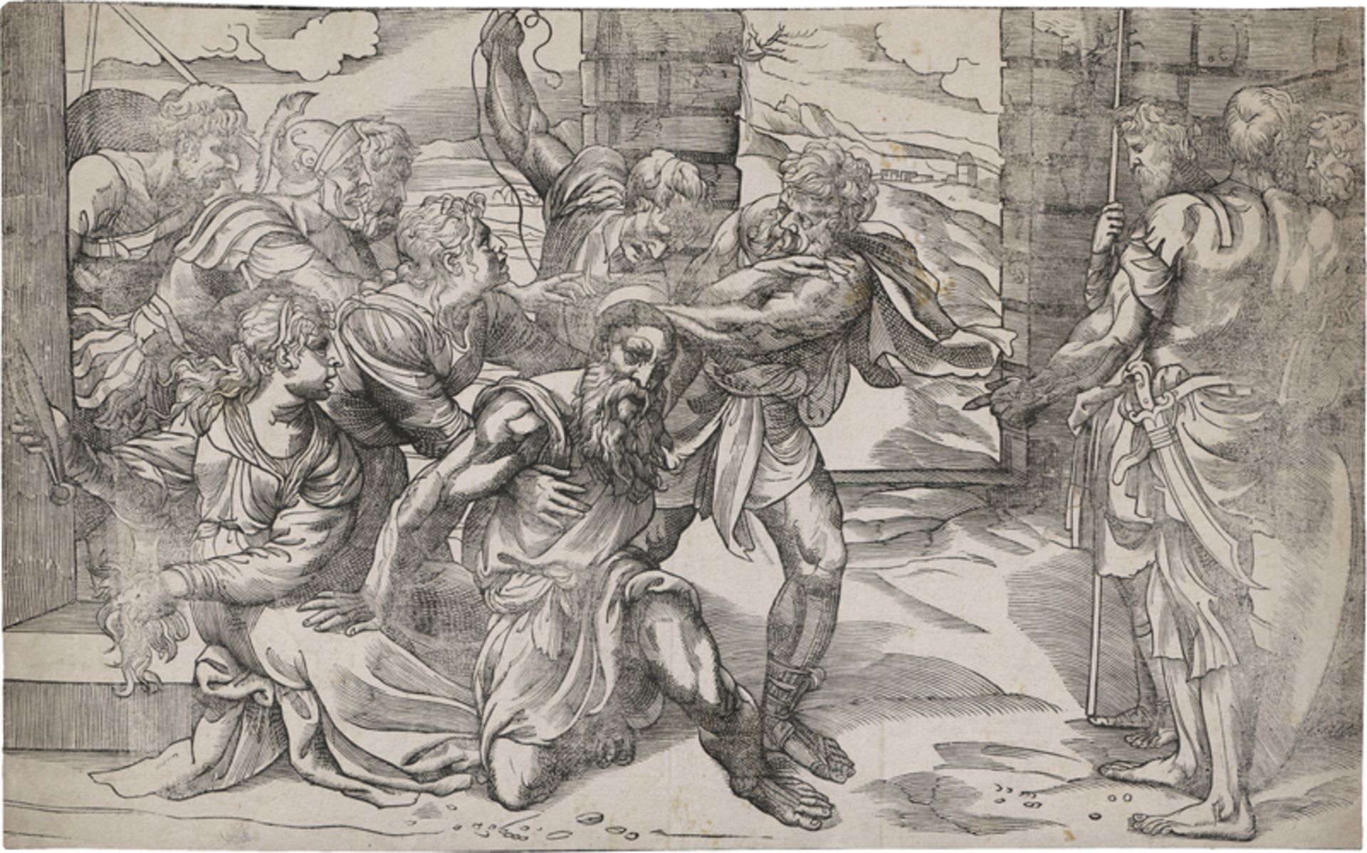 Boldrini, Nicolò: Samson und Delilah (Samsons Gefangennahme).