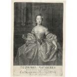 Stenglin, Johann: Portrait der Großfürstin Catharina Alexevna (Katharina I...