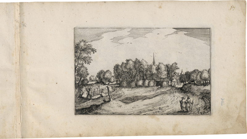 Visscher, Claes Jansz.: Die Folge der Landschaften: Regiunculae et Villae Aliquo... - Image 3 of 3