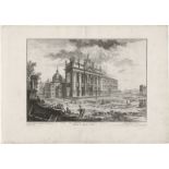 Piranesi, Giovanni Battista: Veduta della Basilica di S. Giovanni Laterano