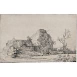 Rembrandt Harmensz. van Rijn: Die Landschaft mit dem Zeichner