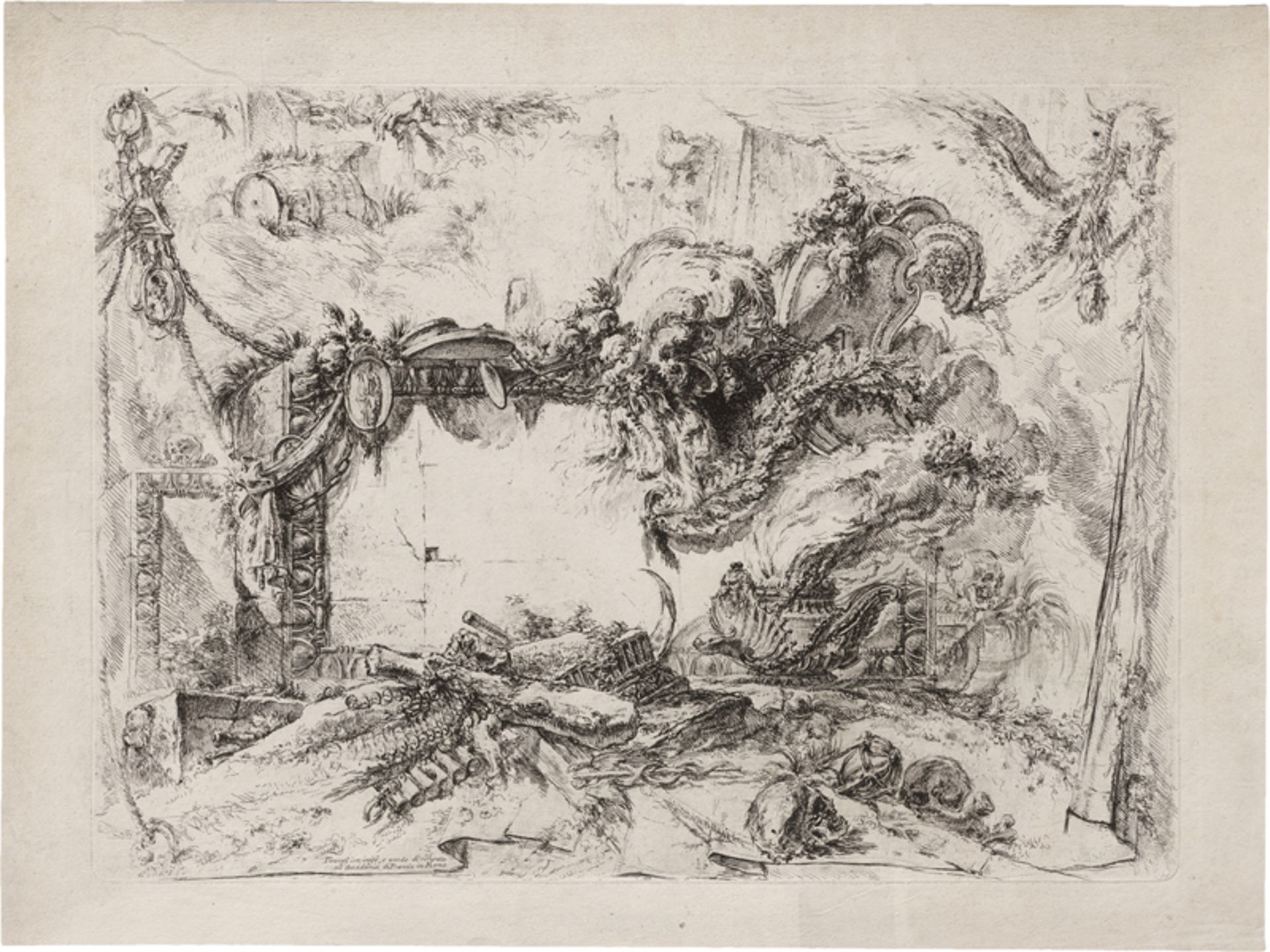 Piranesi, Giovanni Battista: Die monumentale Platte