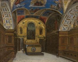 Hansen, Joseph Theodor: Die Cappella di San Giovanni Battista in Perugia
