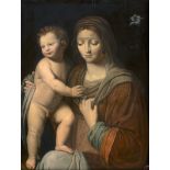 Italienisch: wohl 17. Jh. Madonna mit Kind