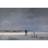 Sørensen, Carl Frederik: Winter an der Förde